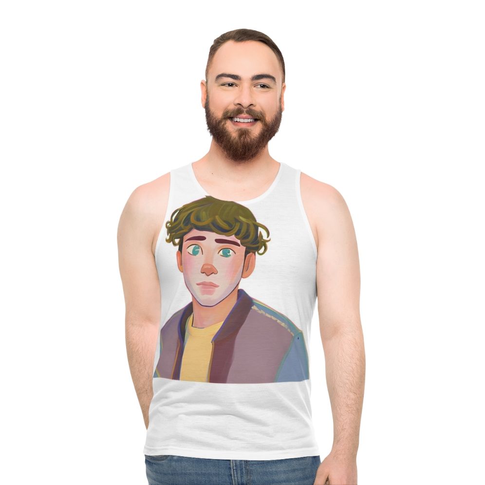 Heartstopper Charlie Spring Unisex Tank Top