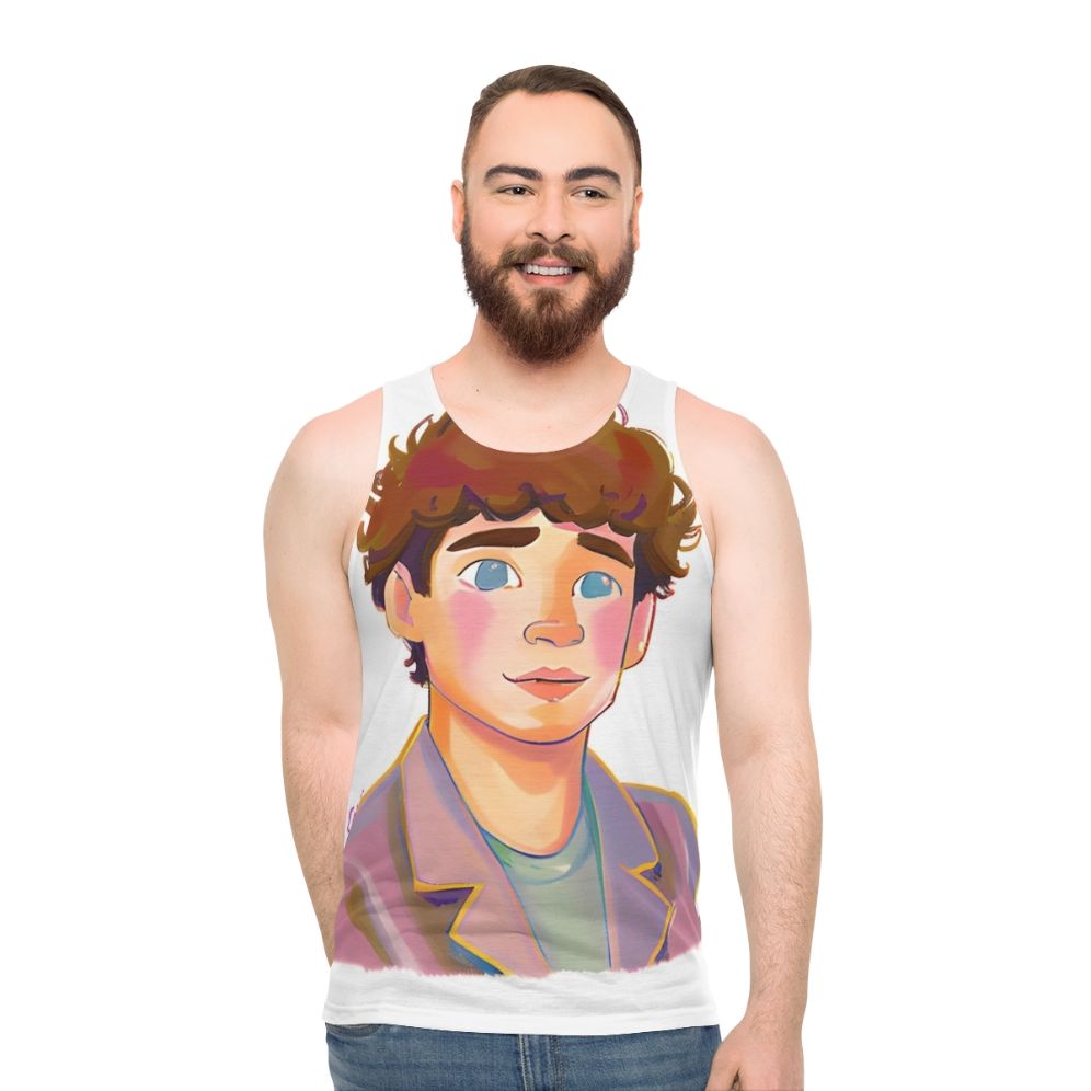Heartstopper Charlie Spring Unisex Tank Top