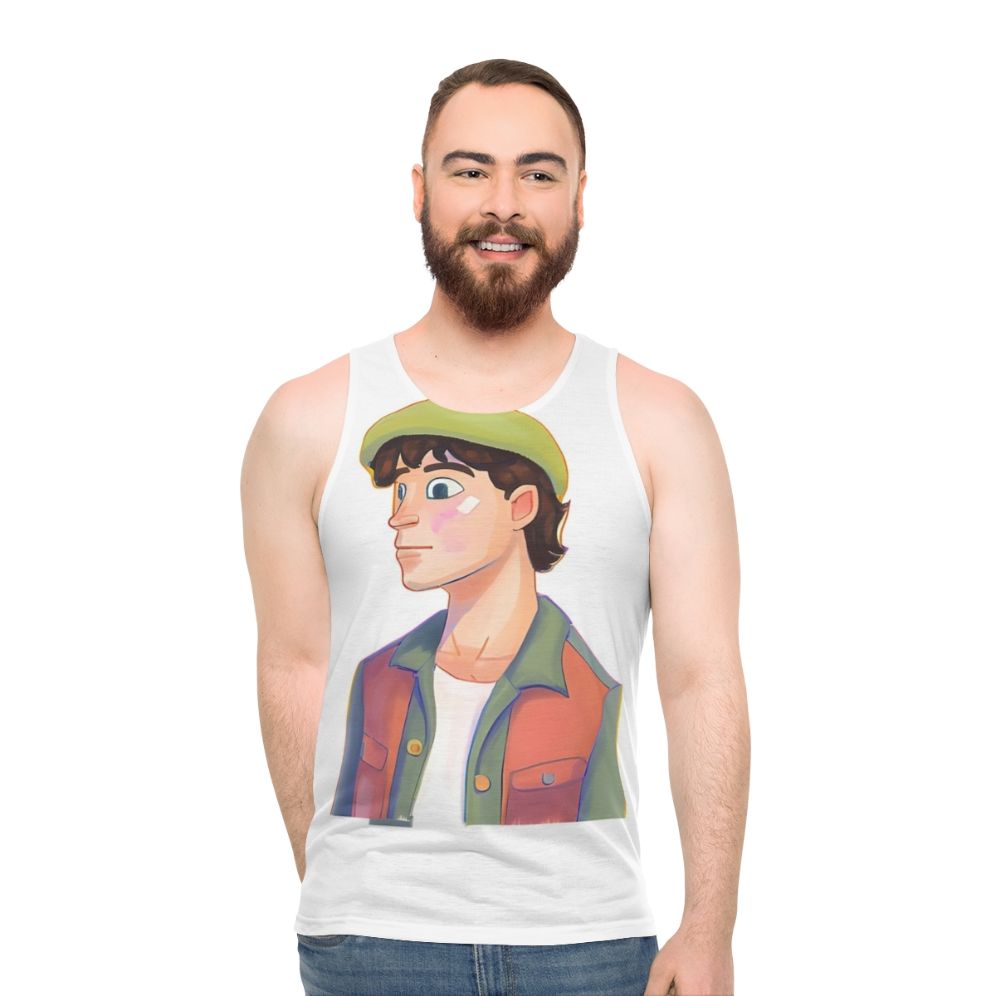 Heartstopper Charlie Spring Unisex Tank Top