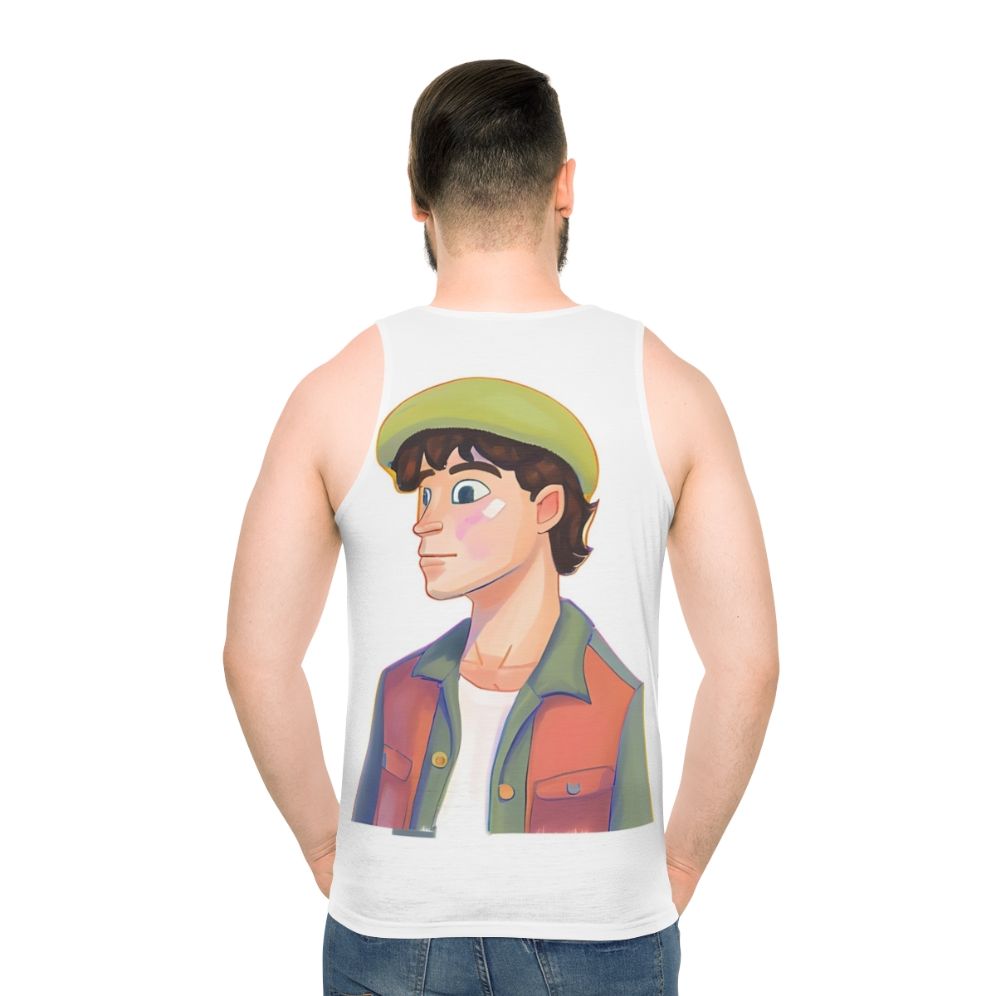 Heartstopper Charlie Spring Inspired Unisex Tank Top