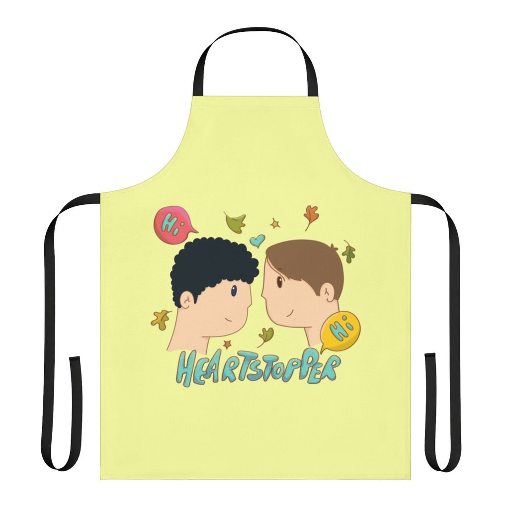 Heartstopper-Inspired Apron featuring Nick Nelson and Charlie Spring