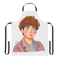 Heartstopper inspired apron featuring a Charlie Spring fan art design