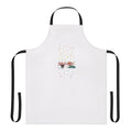 Heartstopper Inspired Apron featuring Nick and Charlie, the main characters from the popular LGBTQ+ webcomic and book series.