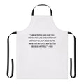 Apron featuring a minimal lineart design inspired by the Heartstopper graphic novel and Netflix series