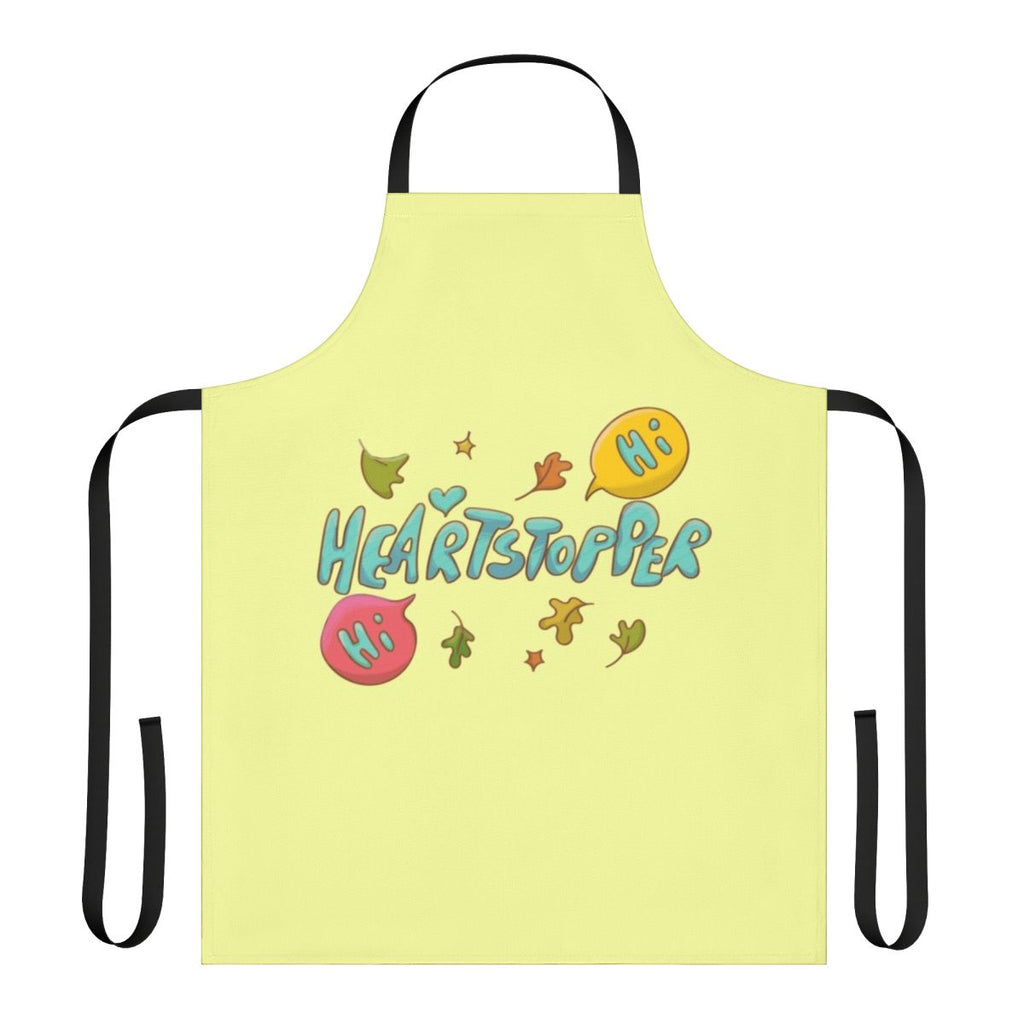 Heartstopper inspired apron with autumn leaves design