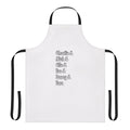 Heartstopper-inspired apron featuring the main characters from the Netflix series