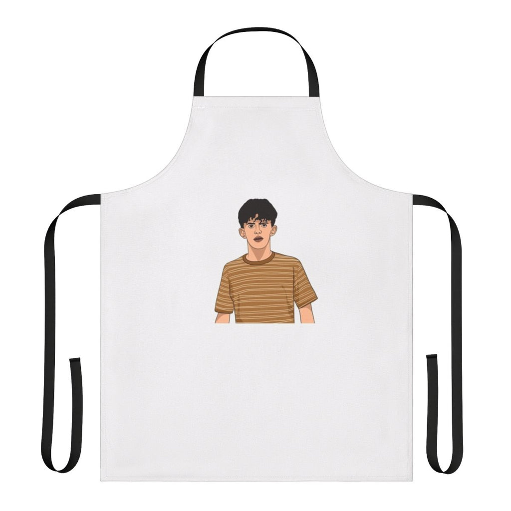 Heartstopper Charlie Spring Apron featuring the popular characters from the Netflix series