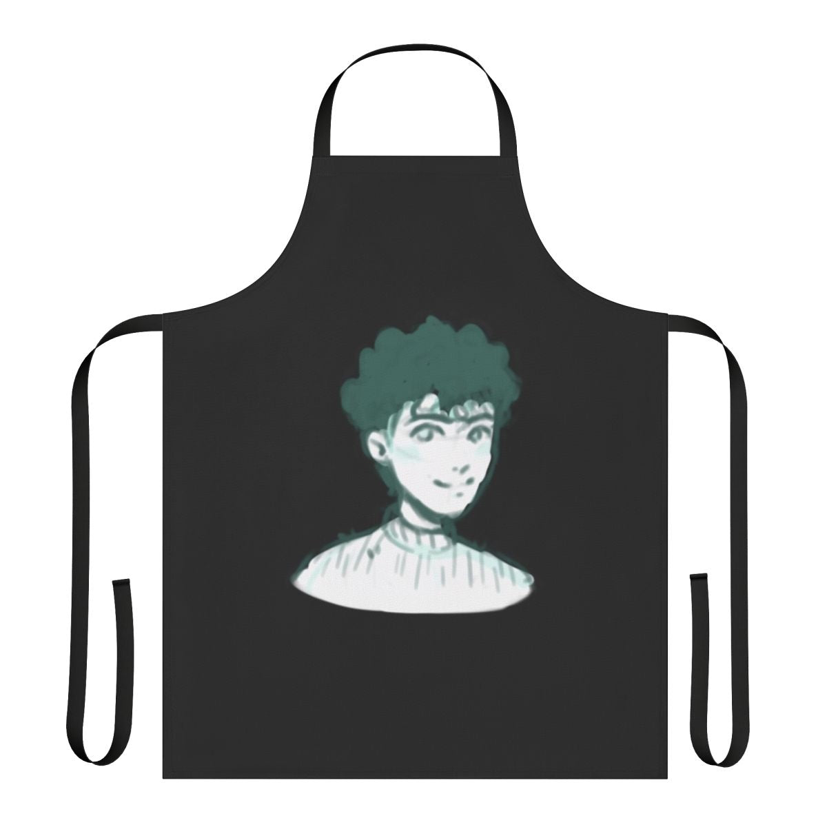Heartstopper-themed apron featuring Charlie Spring from the popular Netflix series