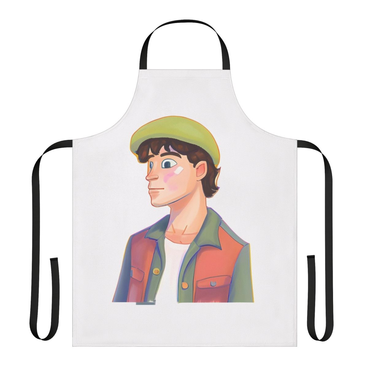 Heartstopper-inspired apron featuring Charlie Spring, the beloved character from the Netflix series