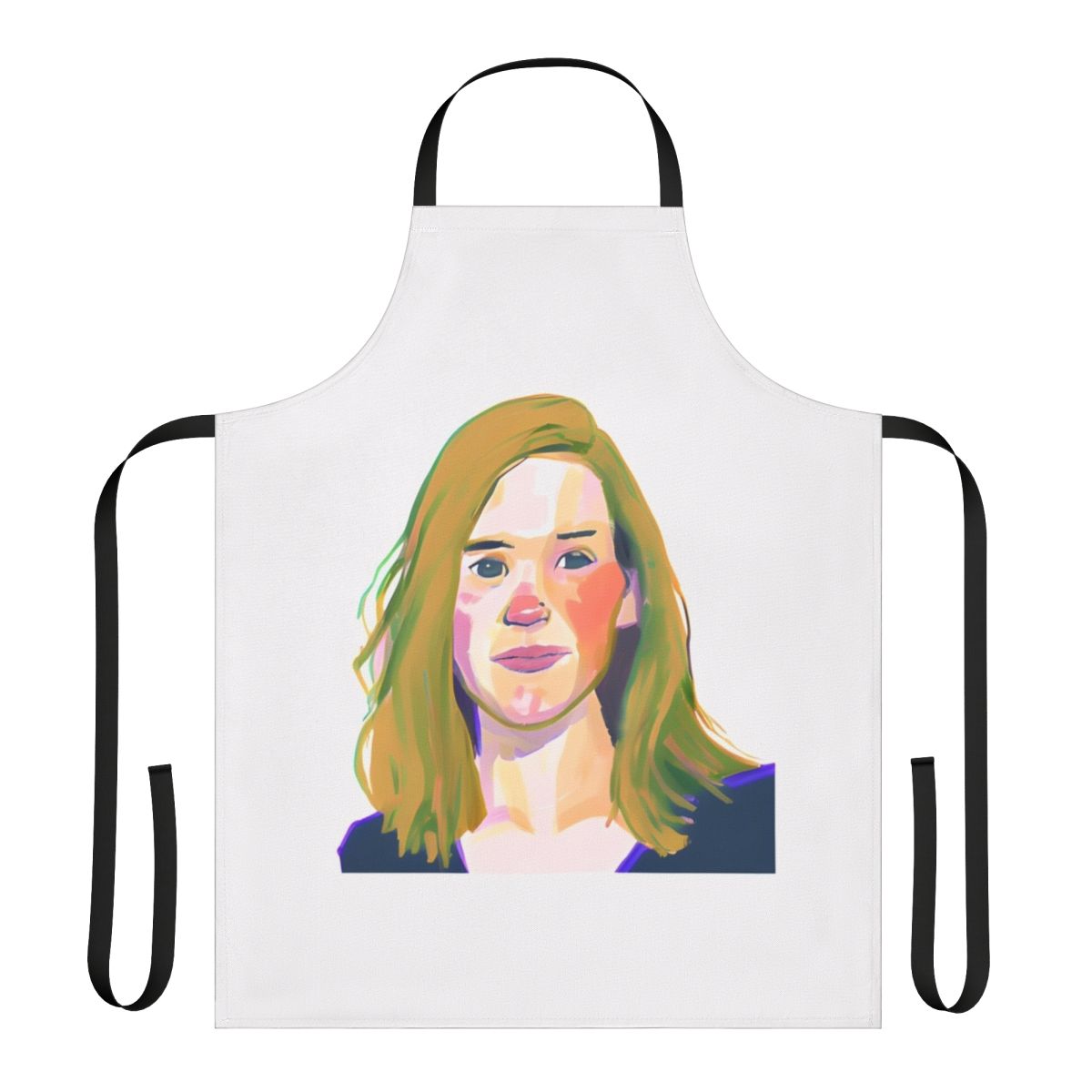 Heartstopper-inspired apron featuring a design of Darcy Olsson, one of the beloved characters from the Netflix series.