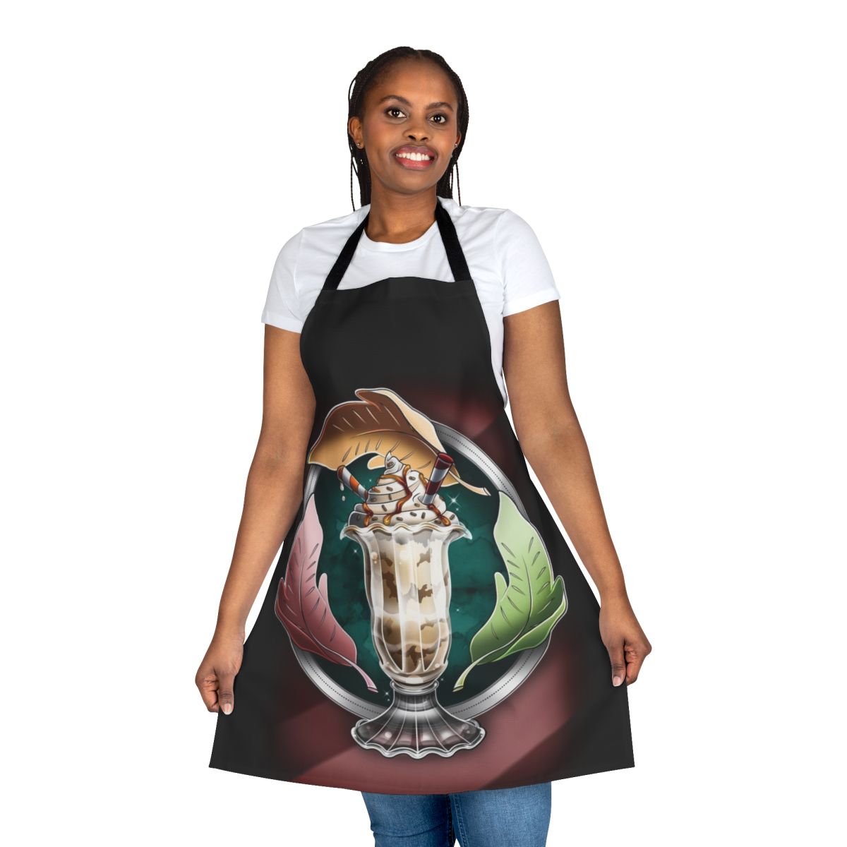 Heartstopper Inspired Apron Featuring a Milkshake Design