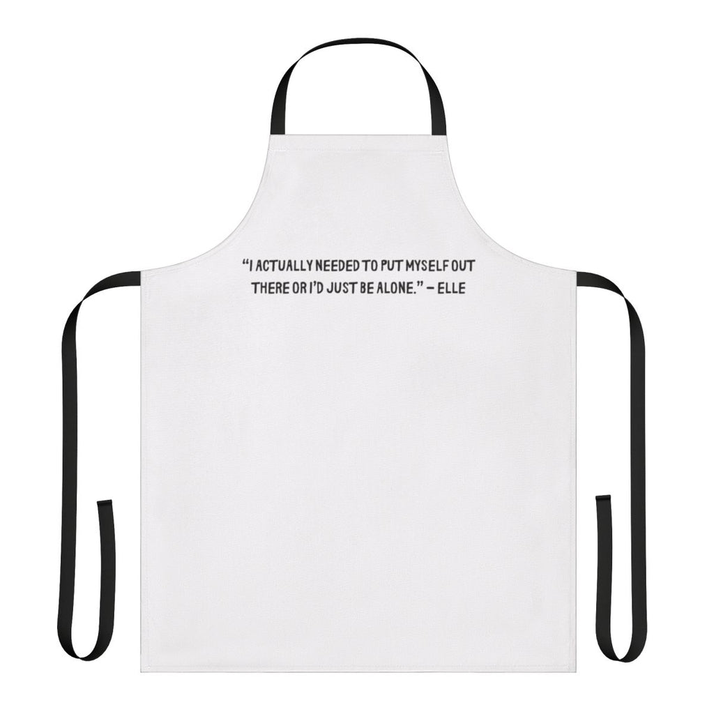 Heartstopper-themed apron featuring the gang from the popular LGBTQ+ graphic novel and Netflix series.