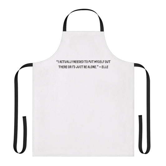Heartstopper-themed apron featuring the gang from the popular LGBTQ+ graphic novel and Netflix series.