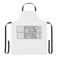 Heartstopper-inspired apron with "Oh You're Being Gay Good Job Carry On" text