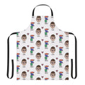 Heartstopper-inspired apron featuring the character Isaac Henderson