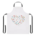 Heartstopper-inspired apron featuring a graphic design of leaves