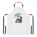 Heartstopper-inspired apron featuring a leaves design, a tribute to the beloved TV show and comic.