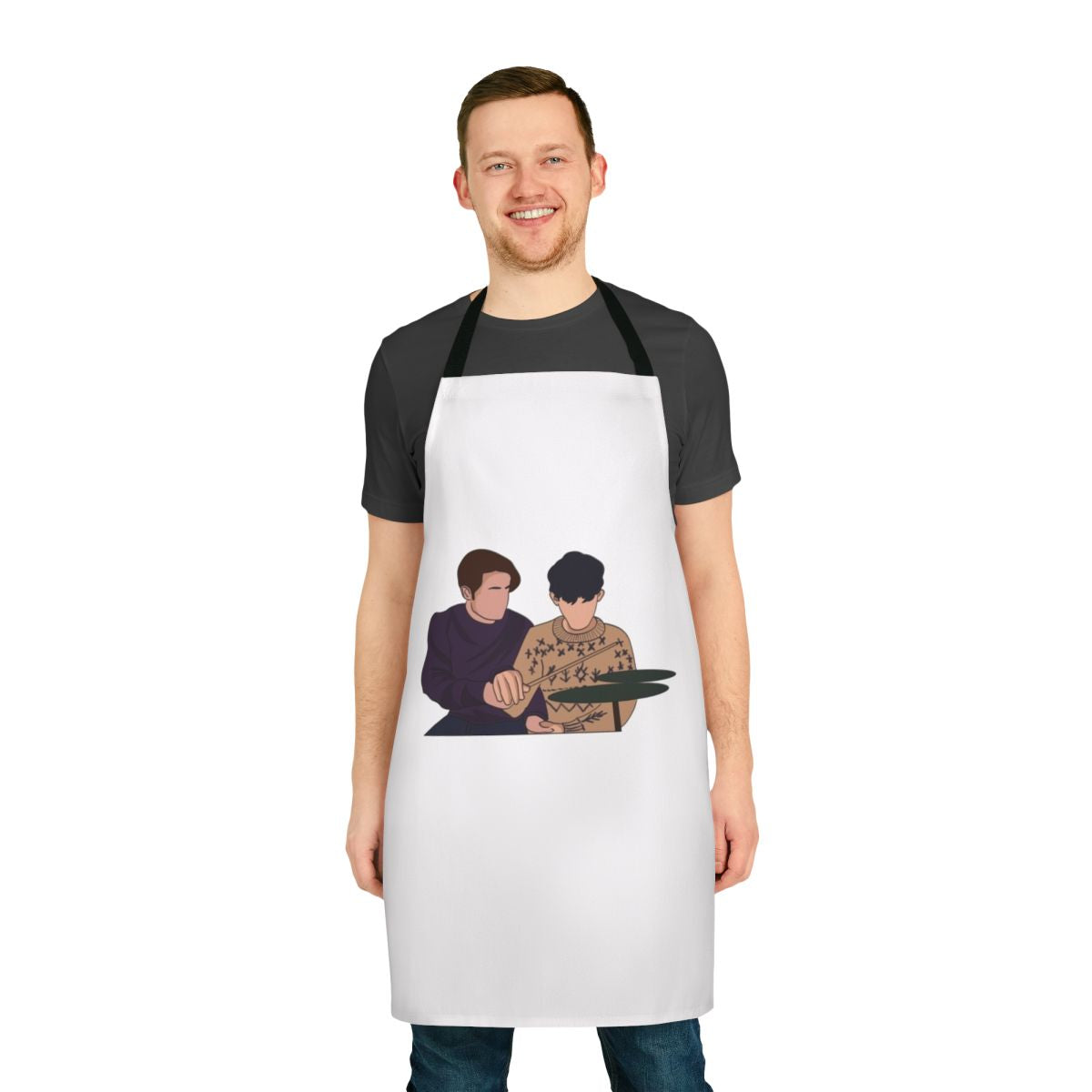 Heartstopper-Inspired Nick and Charlie Apron