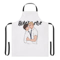 Heartstopper-inspired apron with Nick Nelson and Charlie Spring characters