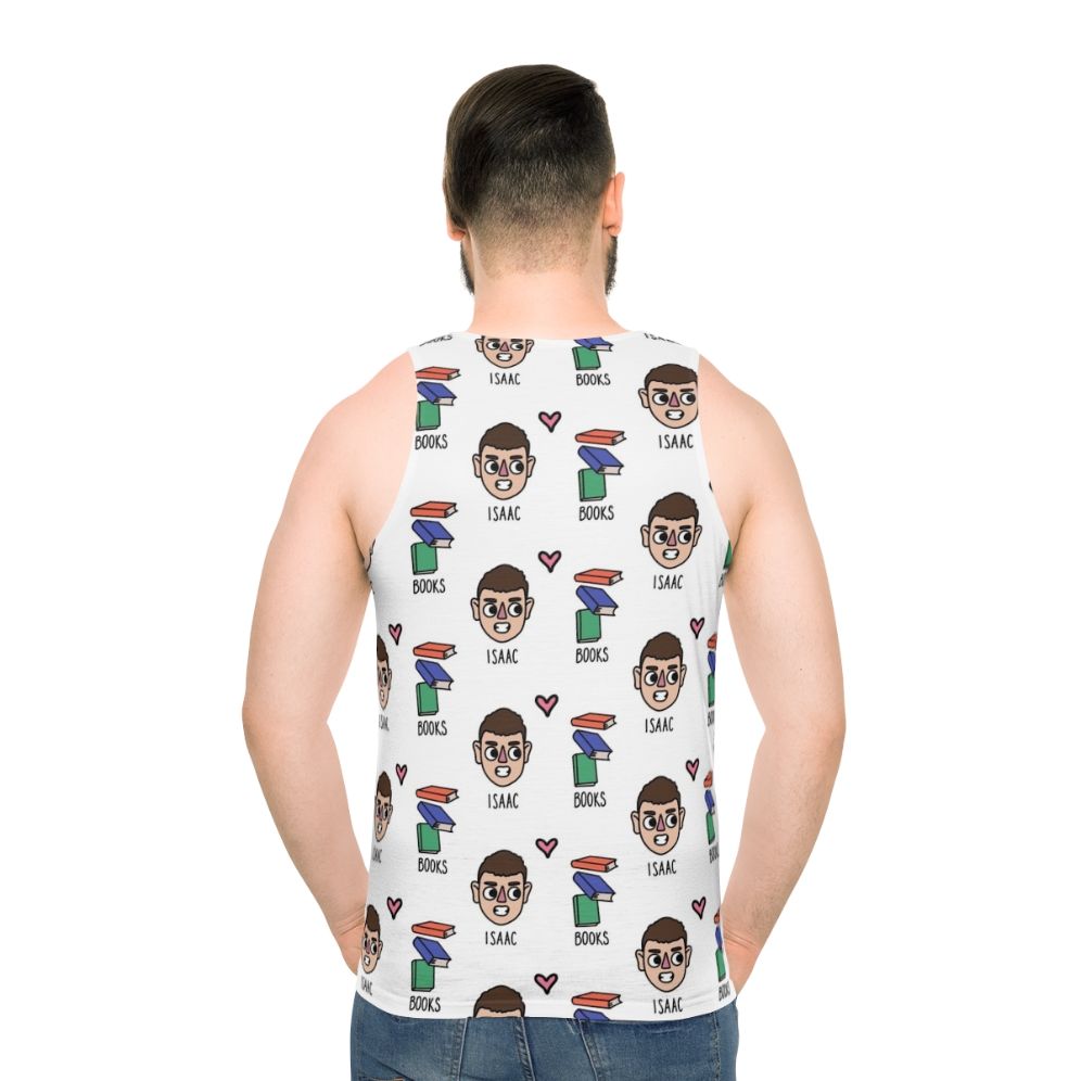 Heartstopper Isaac Books Unisex Tank Top