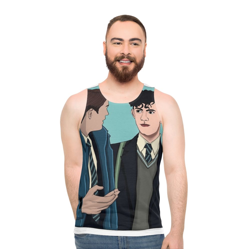 Heartstopper Netflix Nick and Charlie Unisex Tank Top