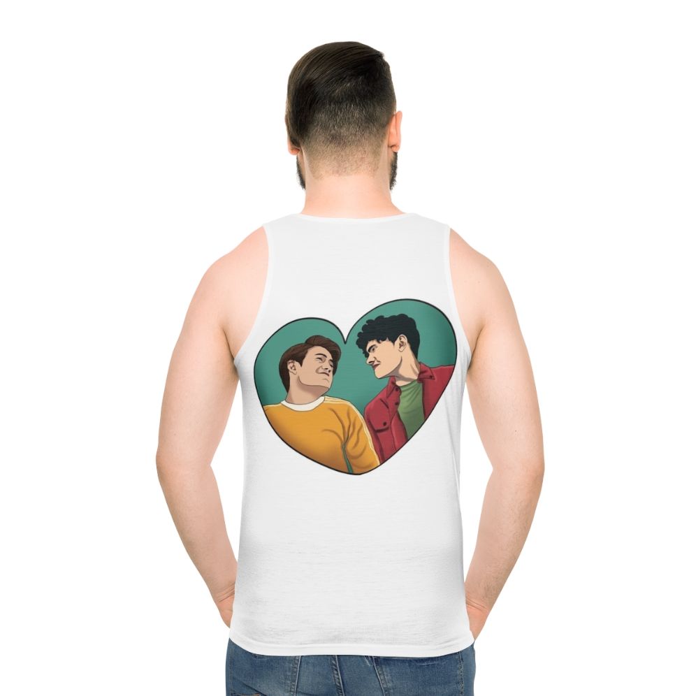 Heartstopper Nick and Charlie Friendship Unisex Tank Top
