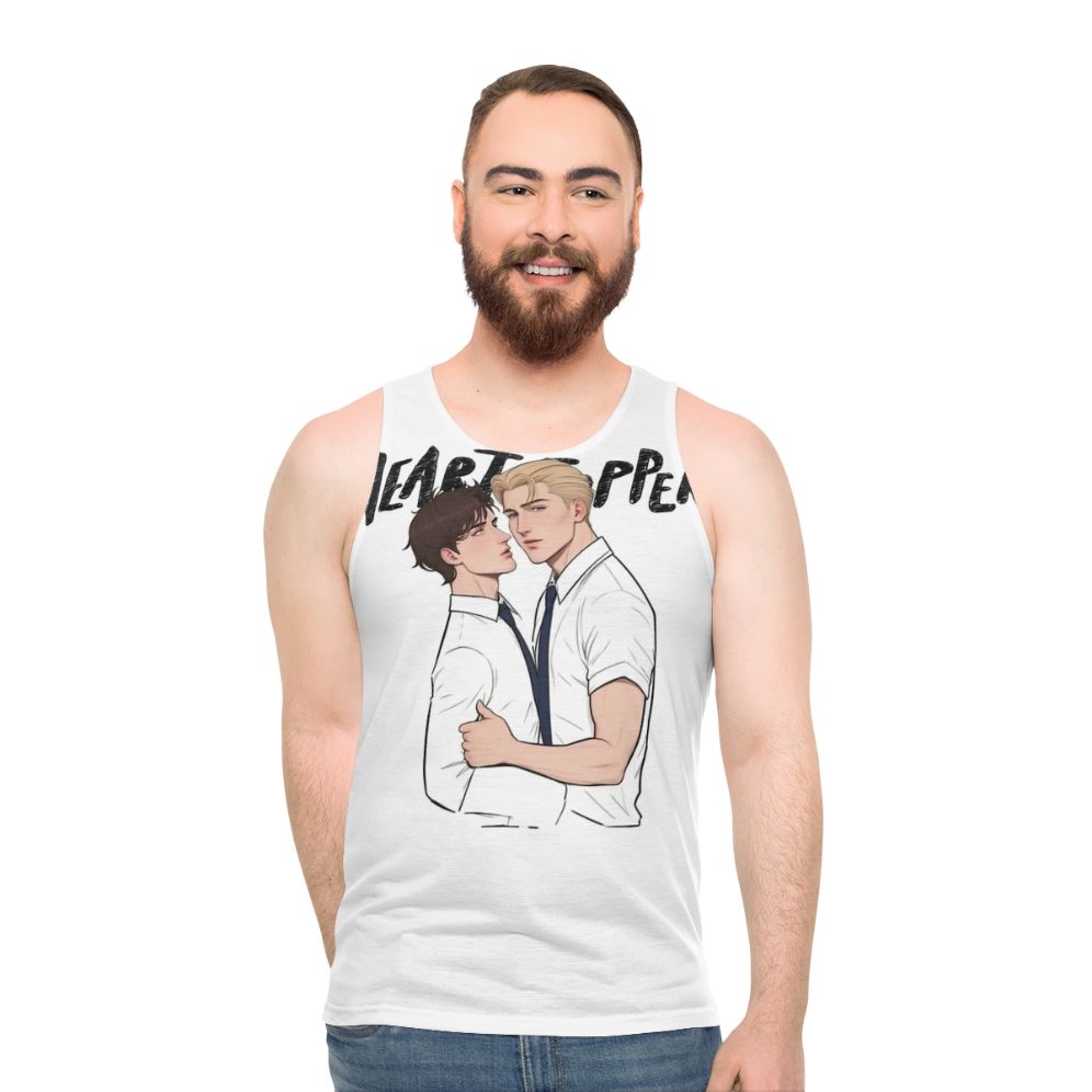 Heartstopper Nick and Charlie Unisex Tank Top