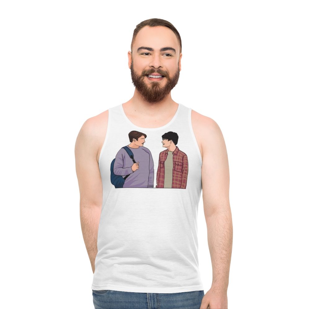 Heartstopper Nick and Charlie Unisex Tank Top