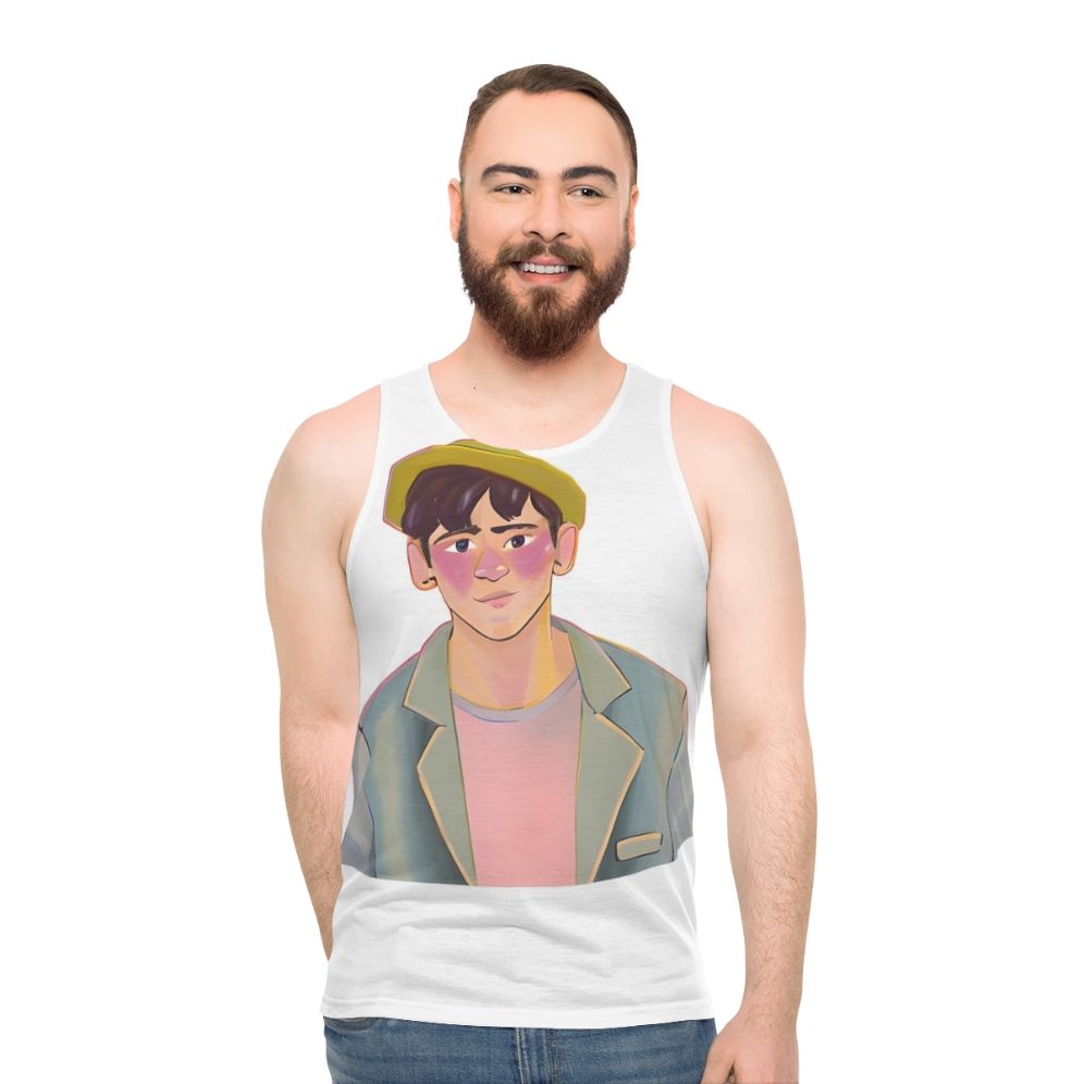 Heartstopper Charlie Spring Unisex Tank Top