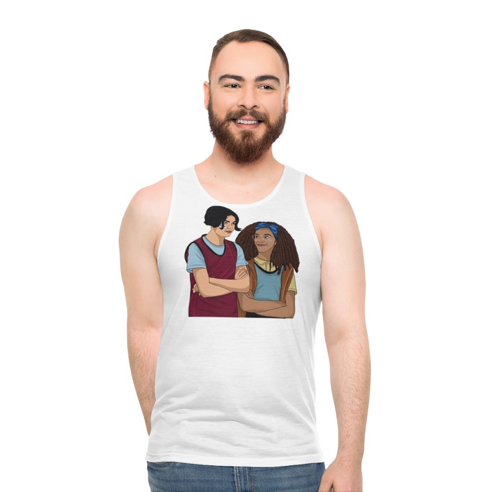 Heartstopper Tao and Elle Unisex Netflix Tank Top