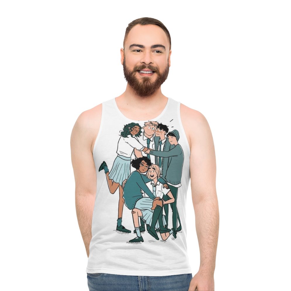 Heartstopper unisex tank top