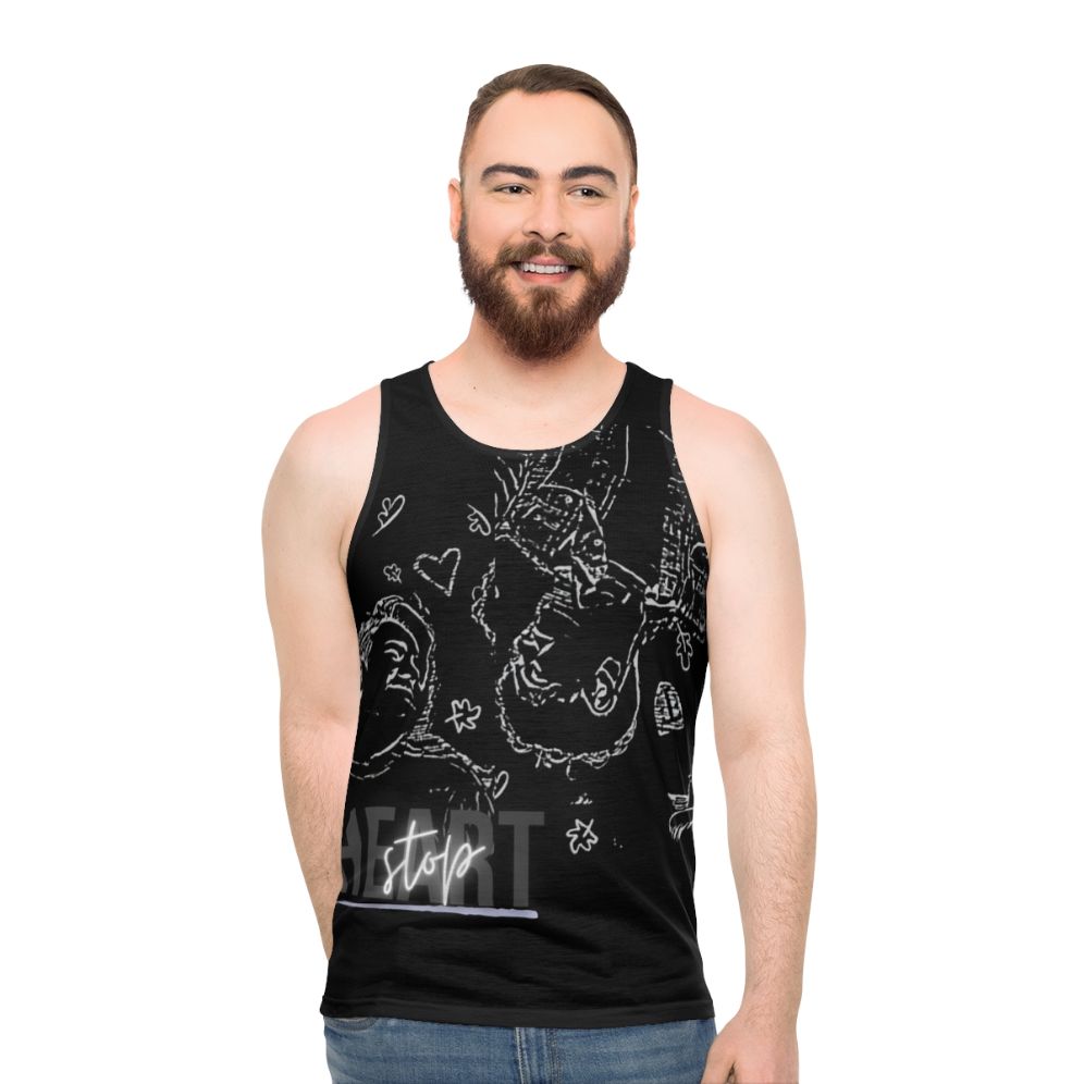 Heartstopper-inspired unisex tank top