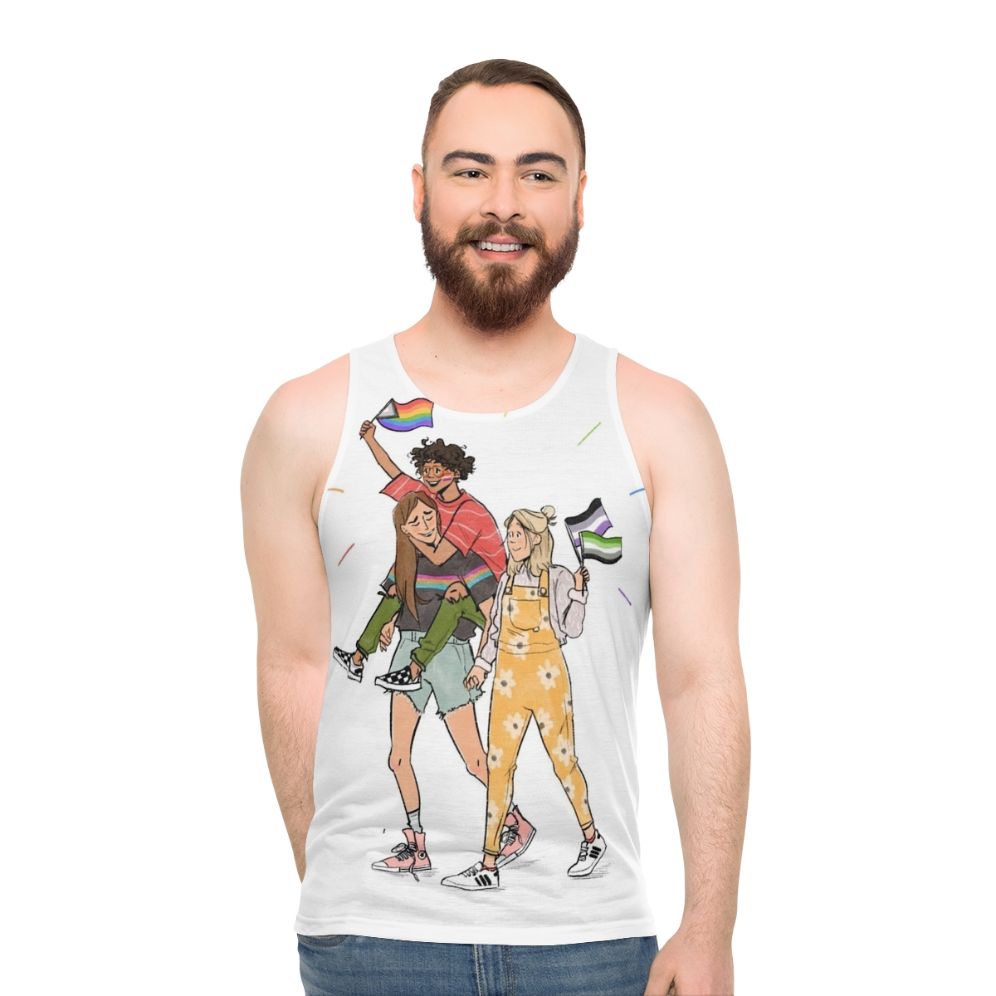 Heartstopper Unisex Tank Top
