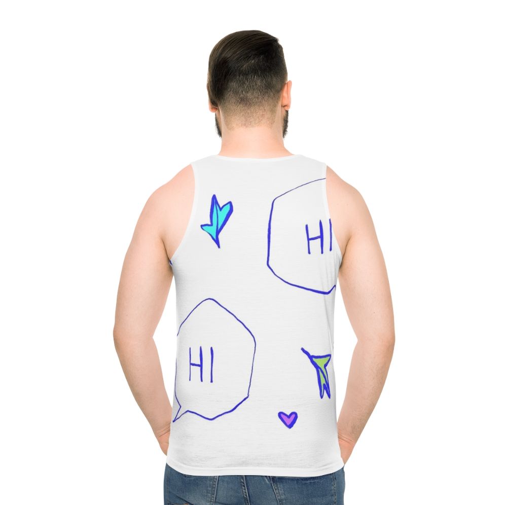 Heartstopper Unisex Tank Top with Inspirational Quote