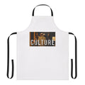 Heat Inspired Culture Kitchen Apron featuring miami heat imagery and branding