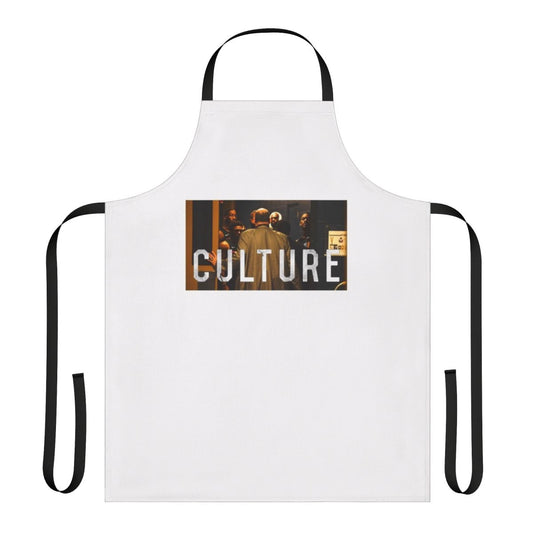 Heat Inspired Culture Kitchen Apron featuring miami heat imagery and branding