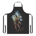 Apron featuring the image of the Archangel Michael, a powerful celestial being from Christian and angelic mythology