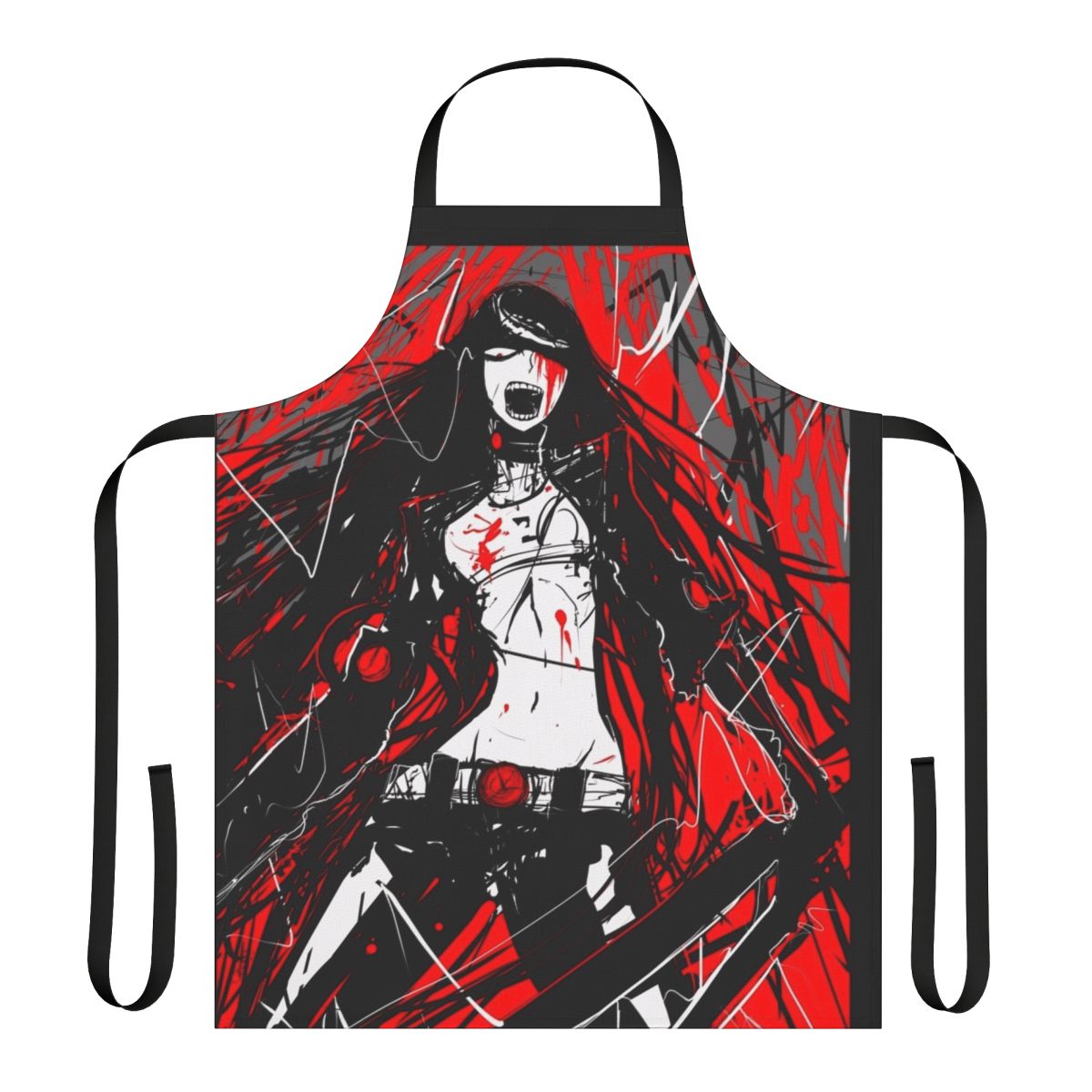 A sturdy, heavy-duty demolition work apron for construction and industrial workers.