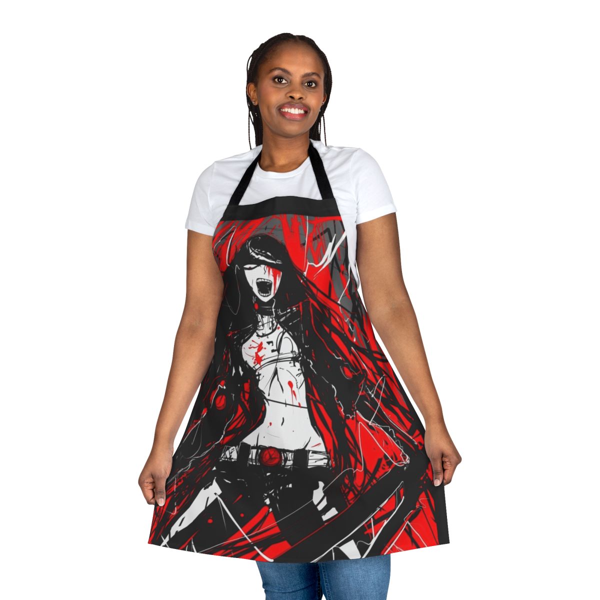 A sturdy, heavy-duty demolition work apron for construction and industrial workers.