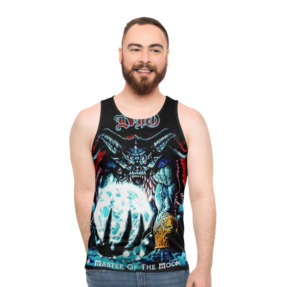 Heavy Metal Tank Top featuring a Master of the Moon design