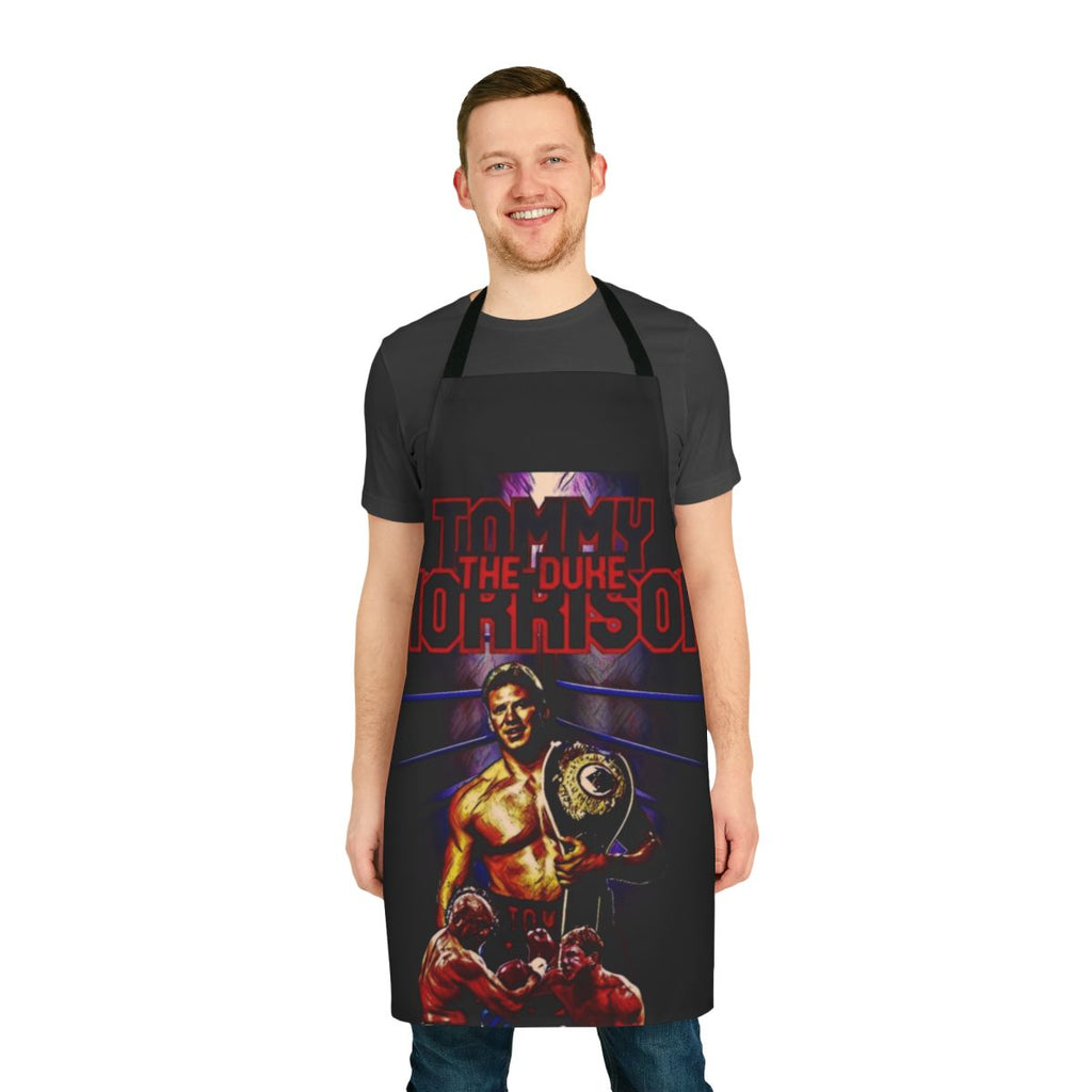 Tommy Morrison boxing champion inspired apron