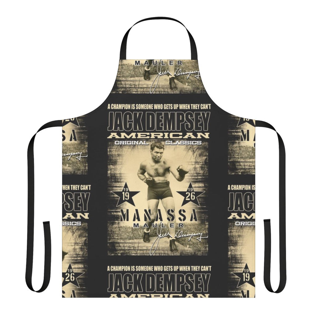 Heavyweight Champion Vintage Boxing Apron featuring Jack Dempsey