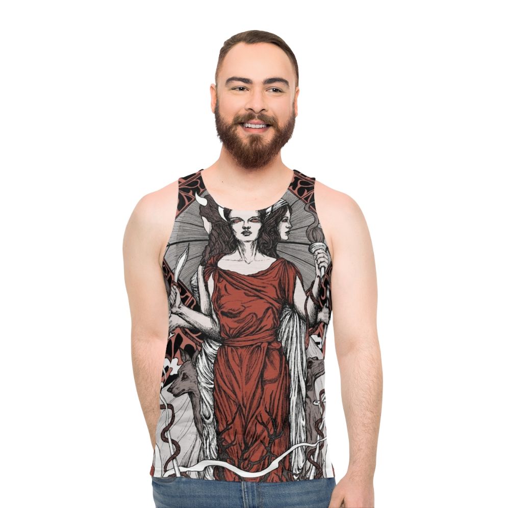 Hecate Unisex Gothic Tank Top
