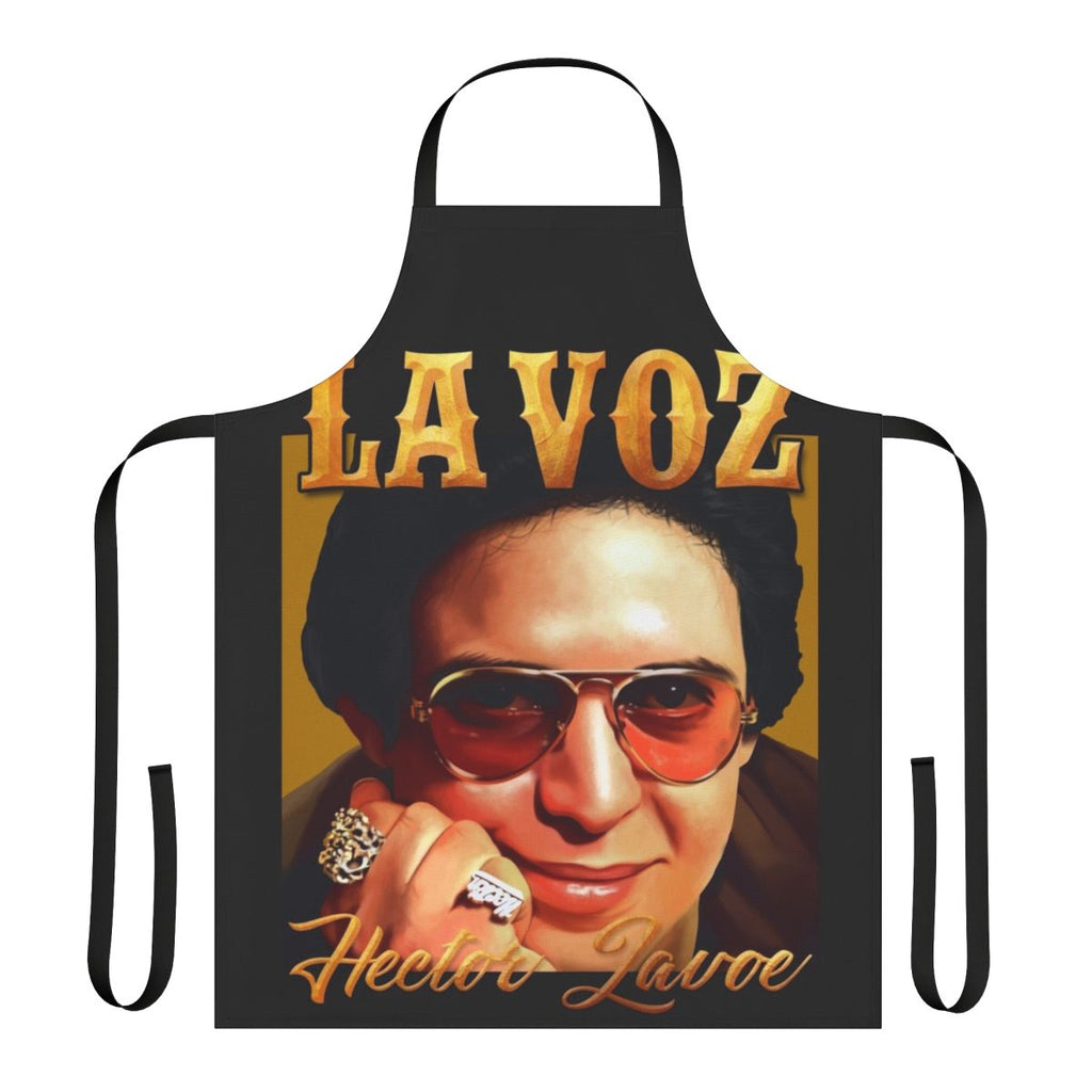 Apron featuring an image of Hector Lavoe, a legendary Puerto Rican salsa singer