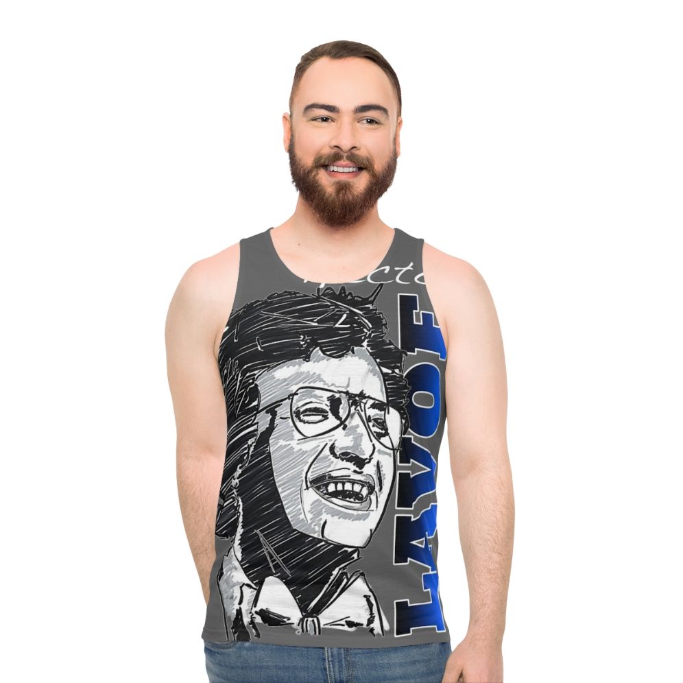 Hector Lavoe salsa singer unisex tank top