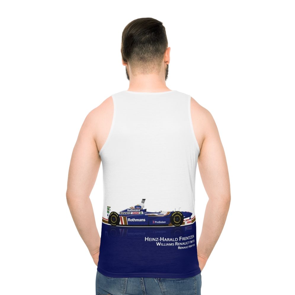 Heinz Harald Frentzen Williams FW19 Unisex Formula 1 Racing Tank Top