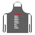Heist-themed apron with La Casa de Papel / Money Heist design