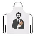 Money Heist-inspired apron featuring the Professor and Mask from the popular Netflix series