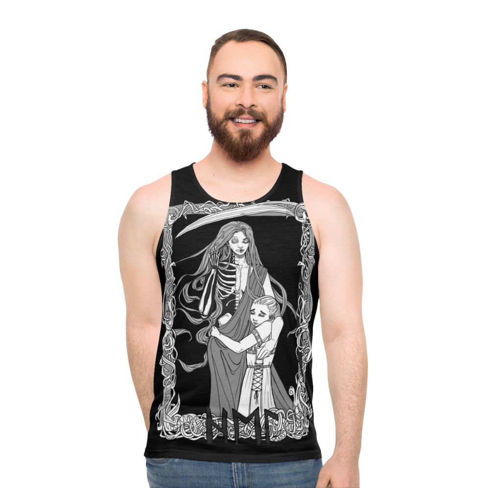 Hel the Norse Goddess of the Dead Unisex Tank Top