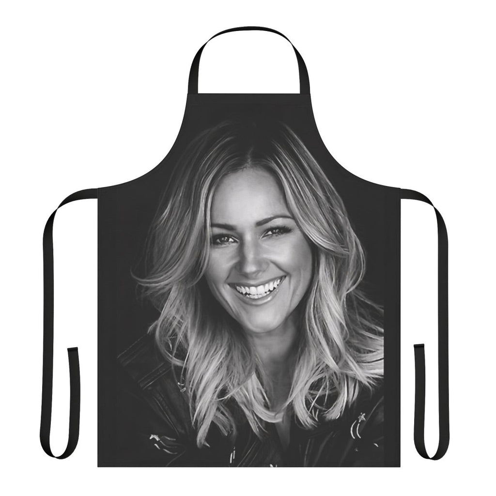 Helene Fischer Inspired Apron with Vintage Photocollage Design